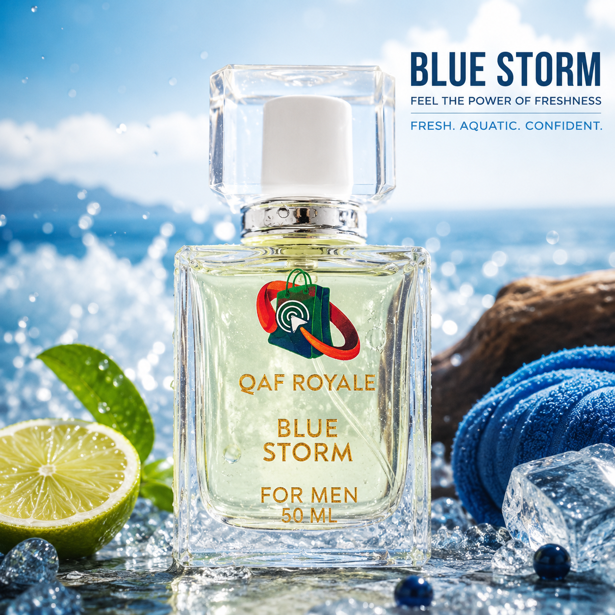 BLUE STORM (INSPIRED BY ZARAR BLUE) MEN'S